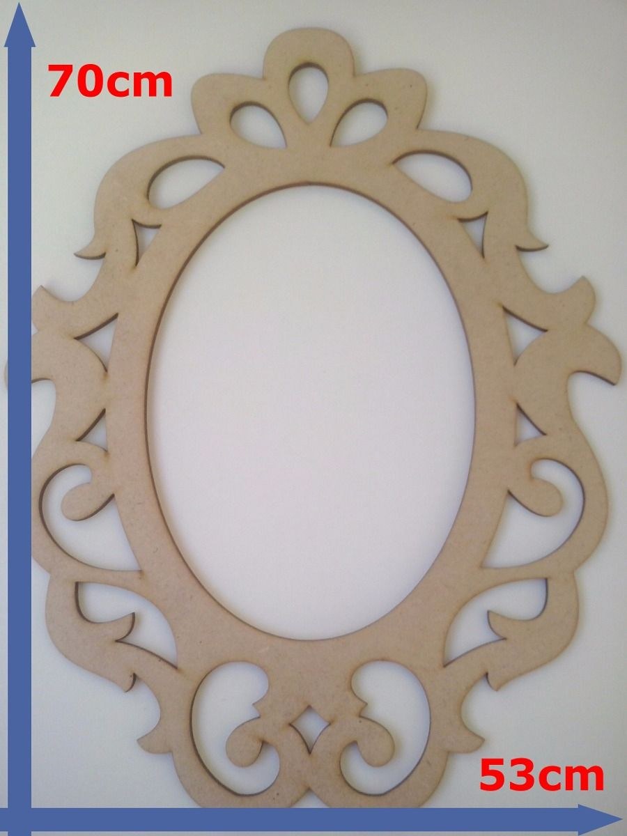 Рамка для зеркала из фанеры