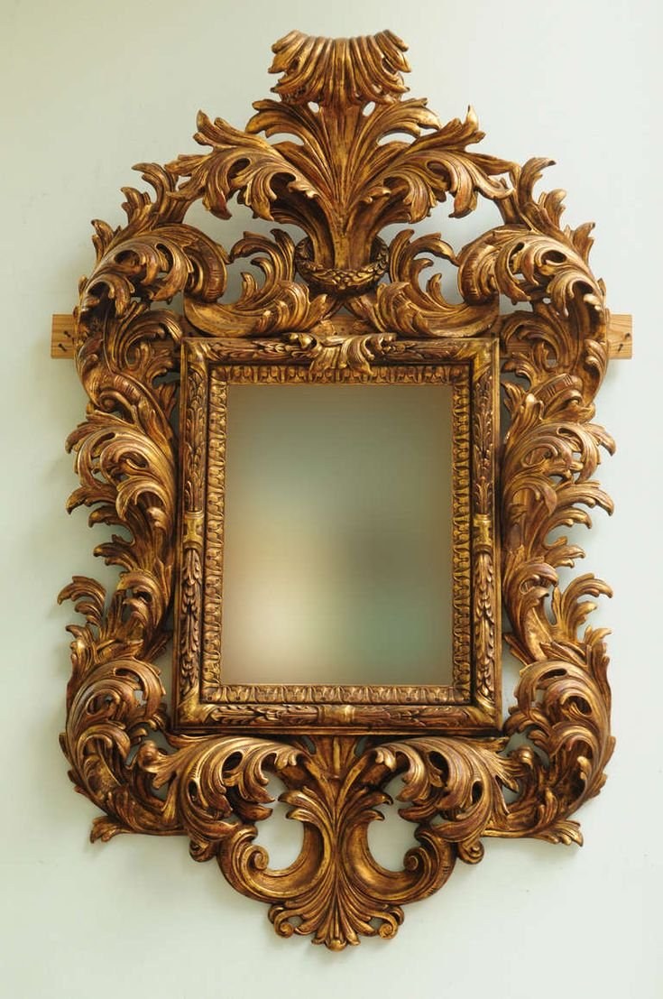 Резьба Барокко Леонардо Мишель зеркала