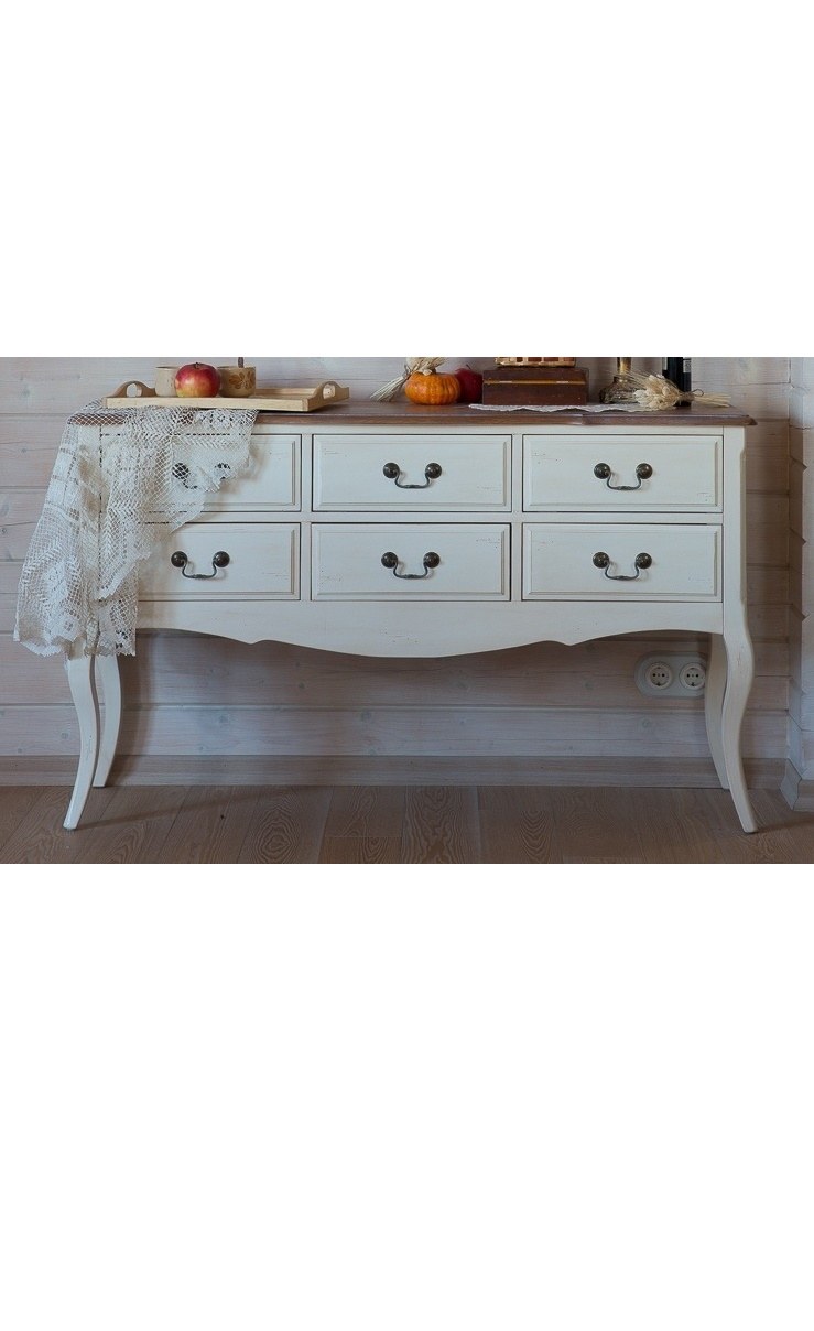 Настенная консоль с ящиком st9340 Belveder молочный