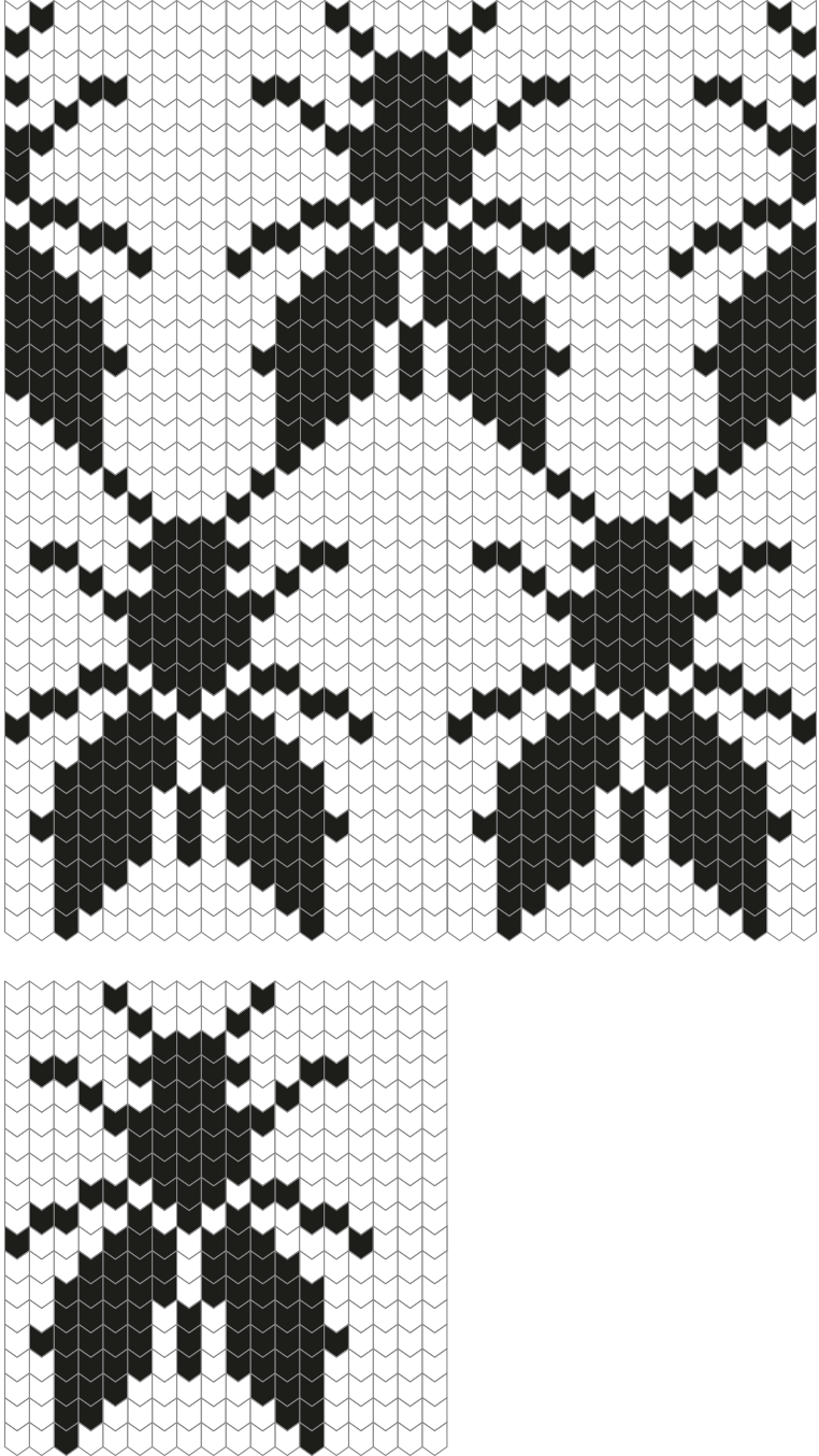 Жаккардовые узоры крючком