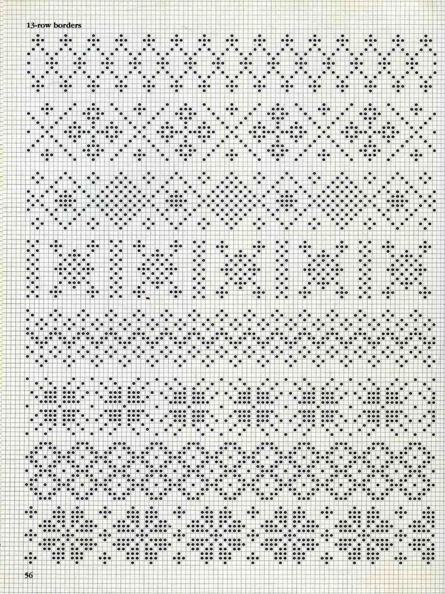 Жаккардовый орнамент спицами