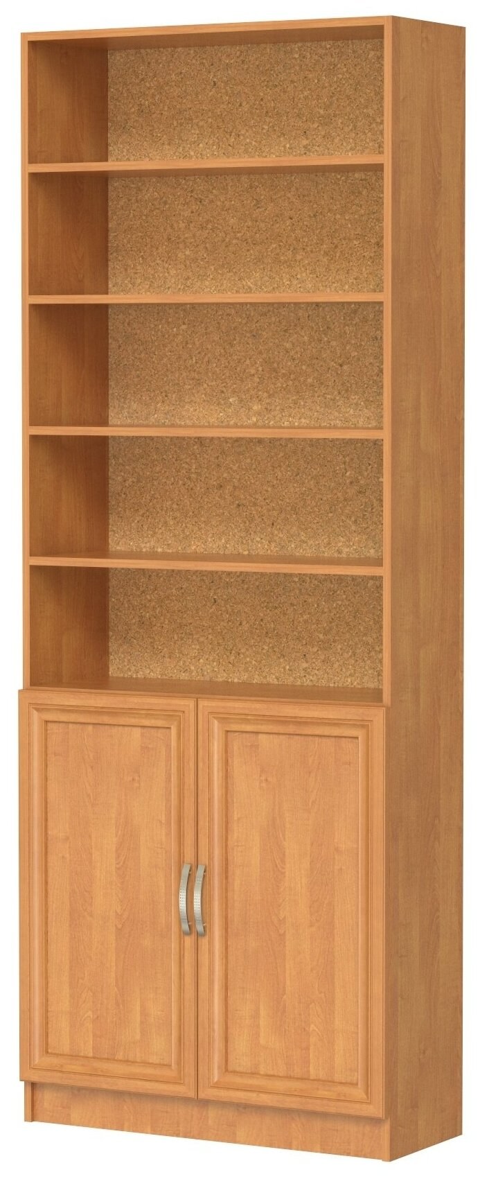 Шкаф полуоткрытый для документов ольха (68 фото)
