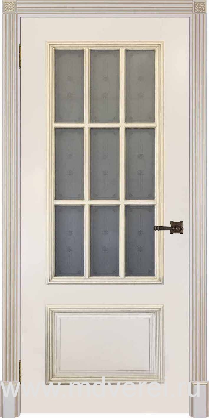 Дверь межкомнатная Британия остеклённая