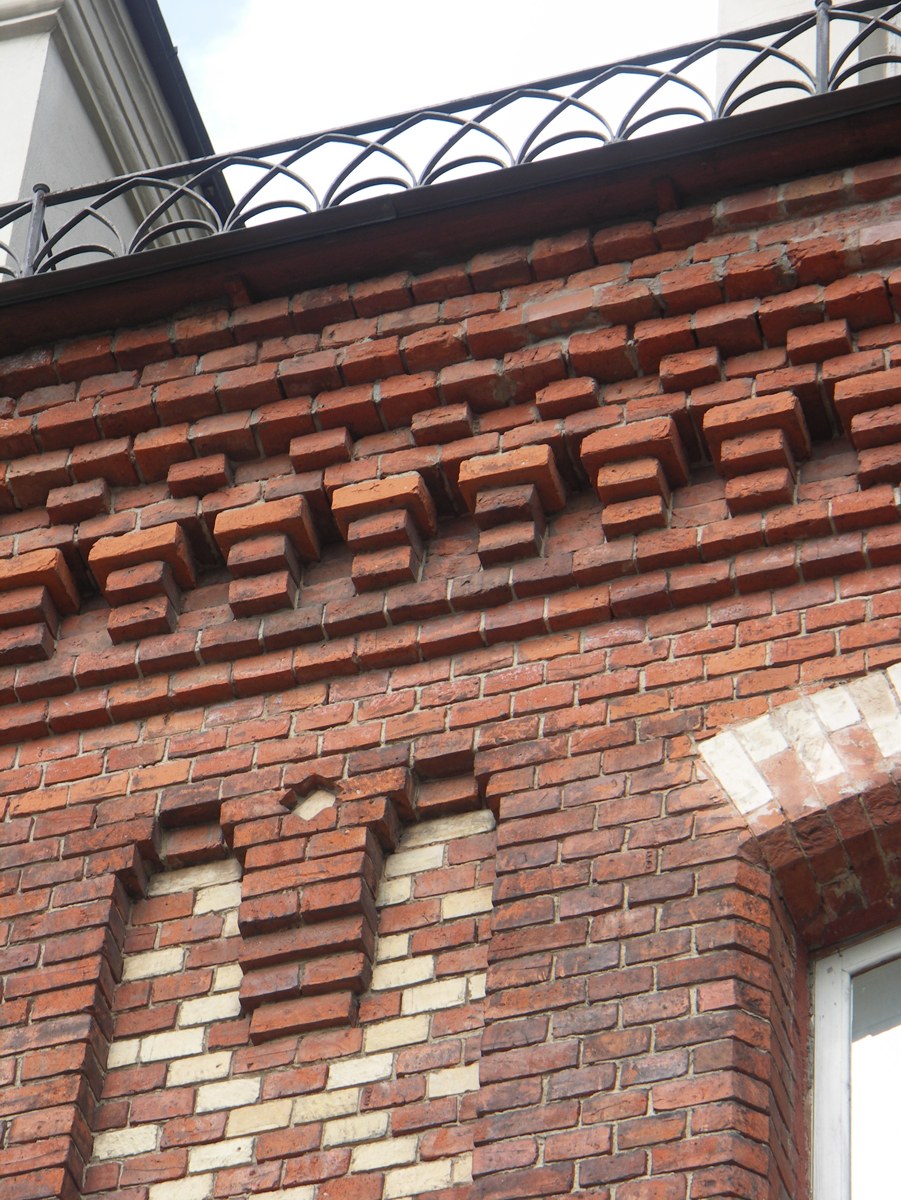 Бранденбургская кладка облицовочного кирпича