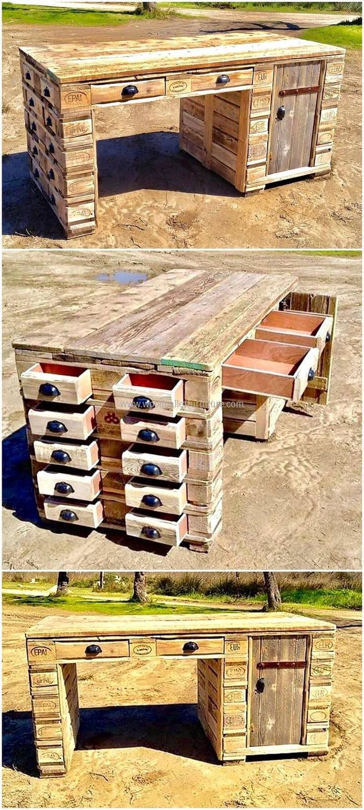 Верстак из паллет