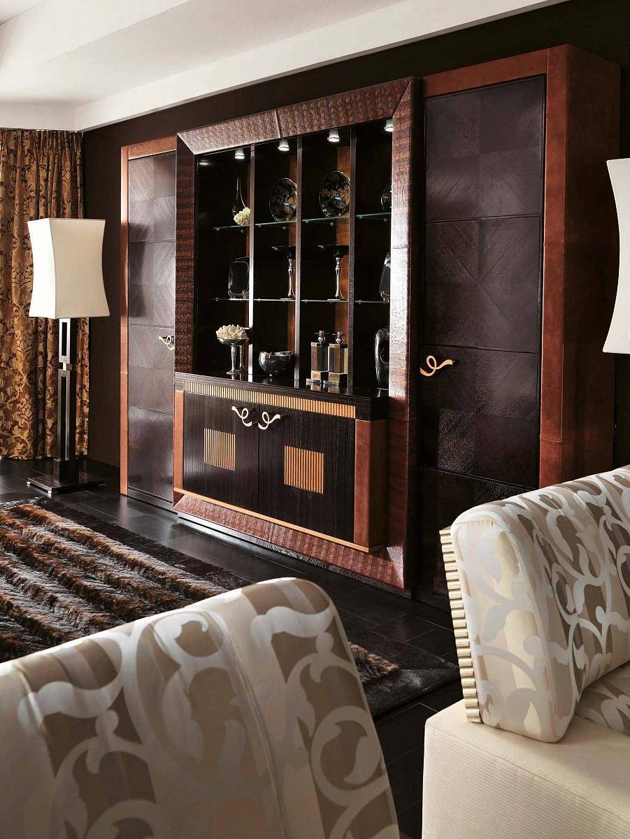 Гостиная стенка арт деко Италия