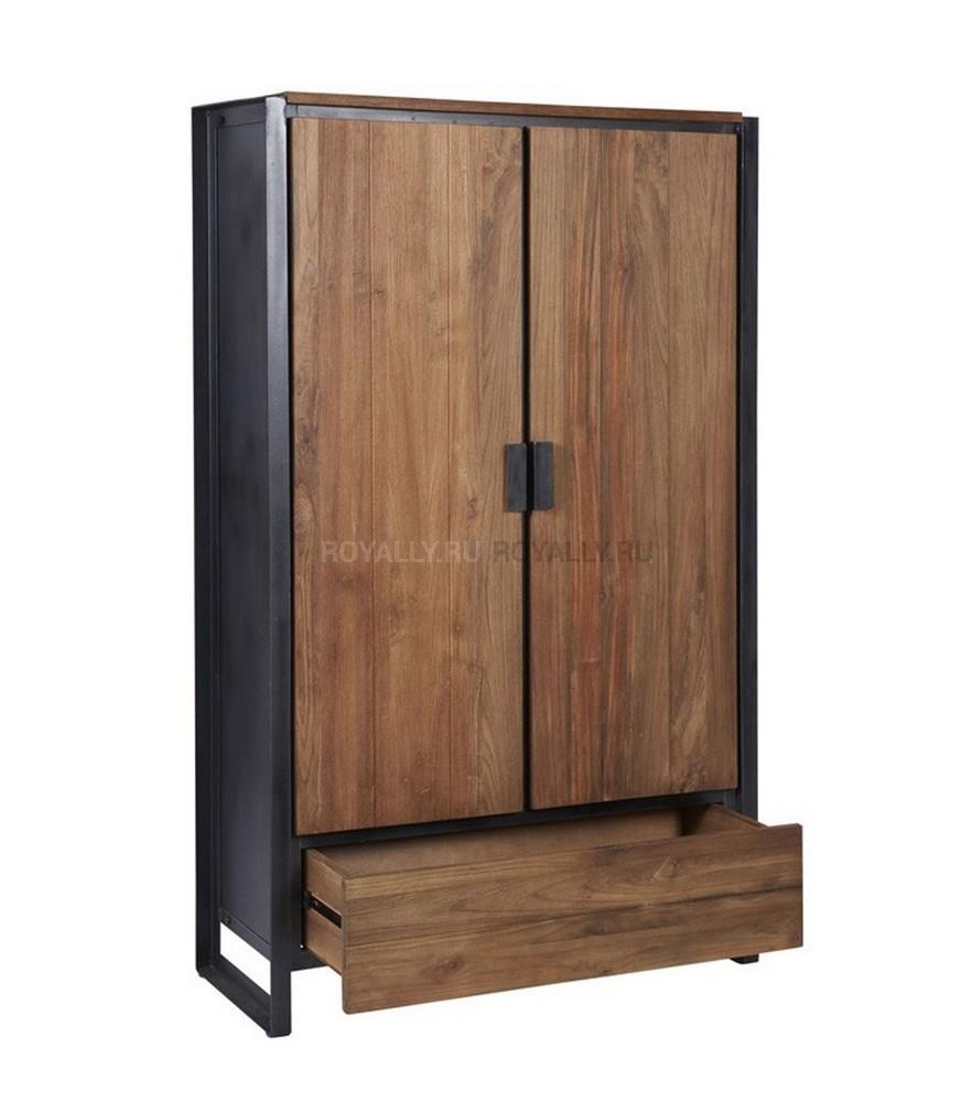 Шкаф 2-дв. "Лофт" - 0,90