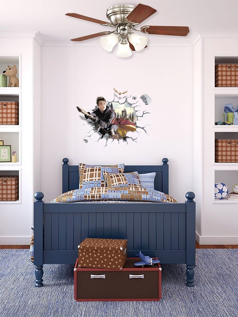 Интерьерные наклейки на стену в детскую Гарри Поттер