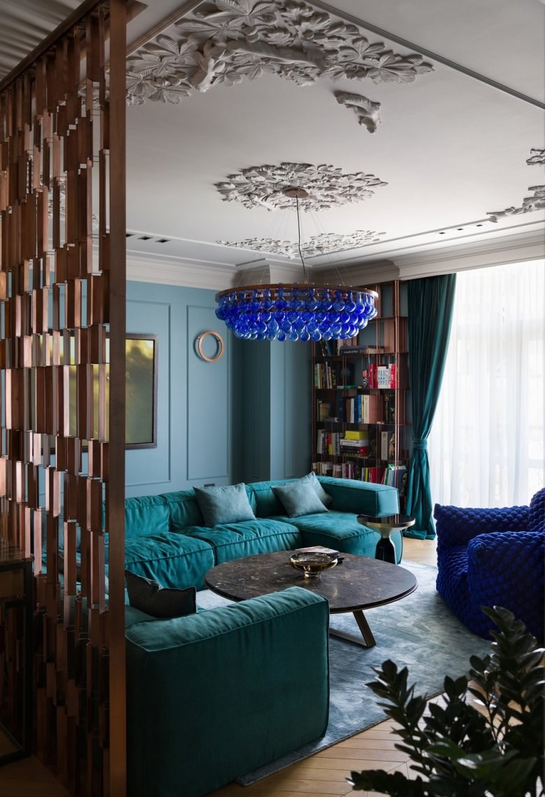 Необычный декор потолка