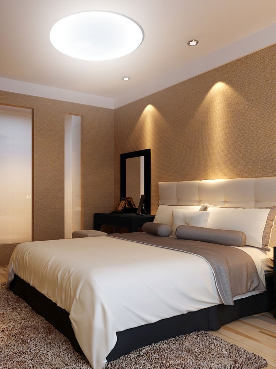 Освещение в спальной комнате