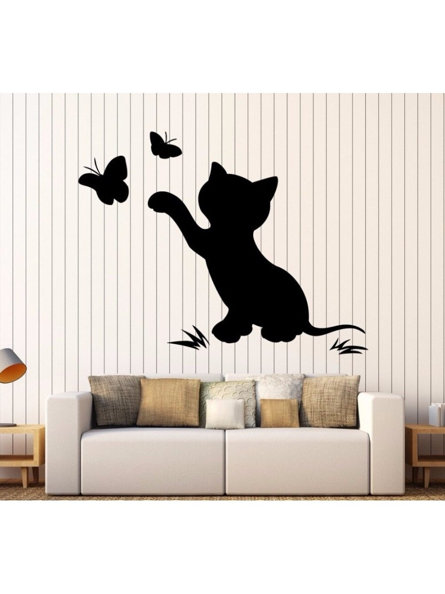 Силуэты на стену декор