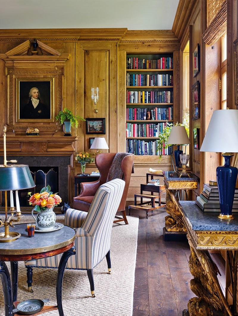 Английский дом интерьер