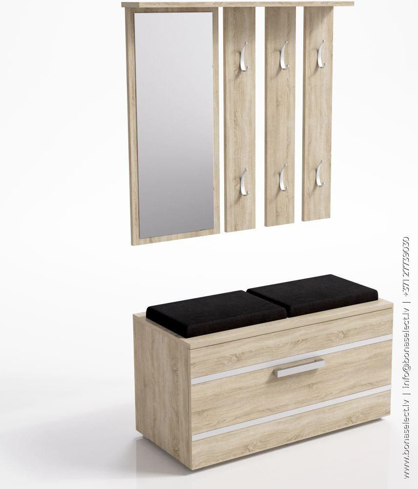 Вешалка с обувницей в прихожую