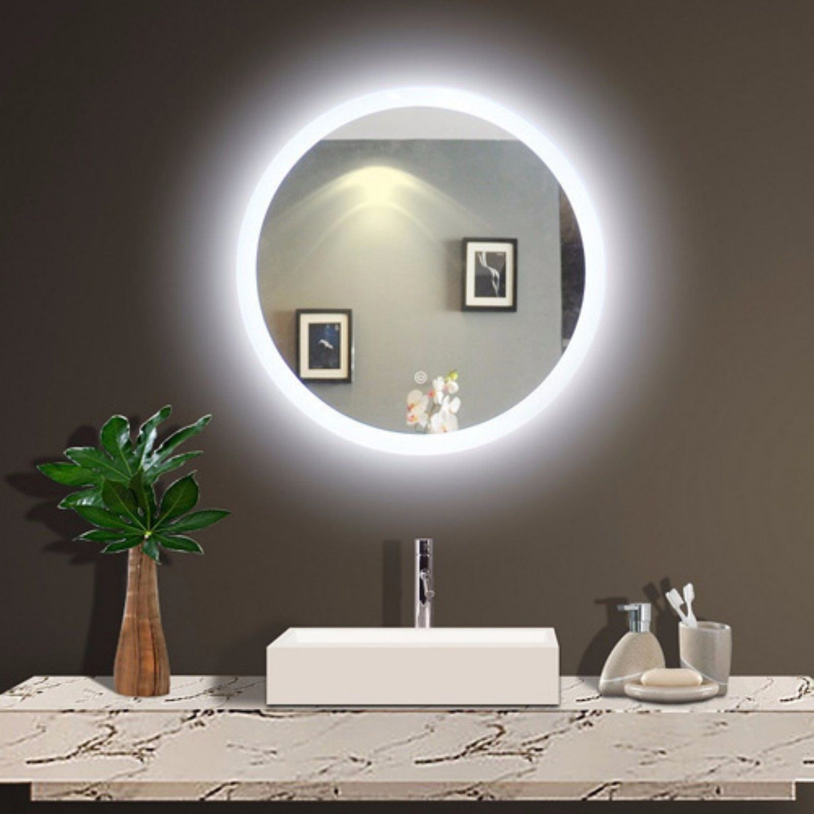 Led Backlit Bathroom Mirror