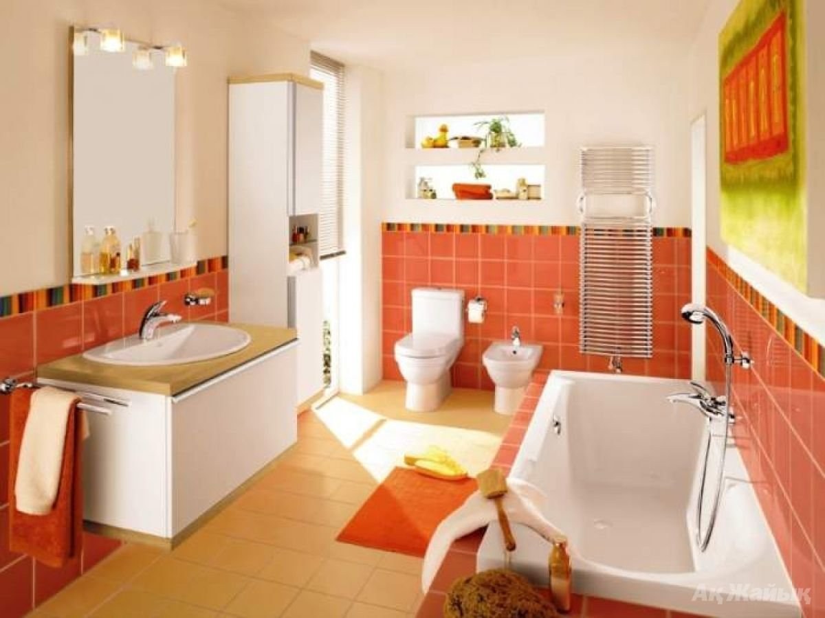 Ванной комнаты распродажа. Ванная комната. Кафель для ванной комнаты. Недорогой кафель для ванной комнаты. Оранжевые Ванные комнаты.