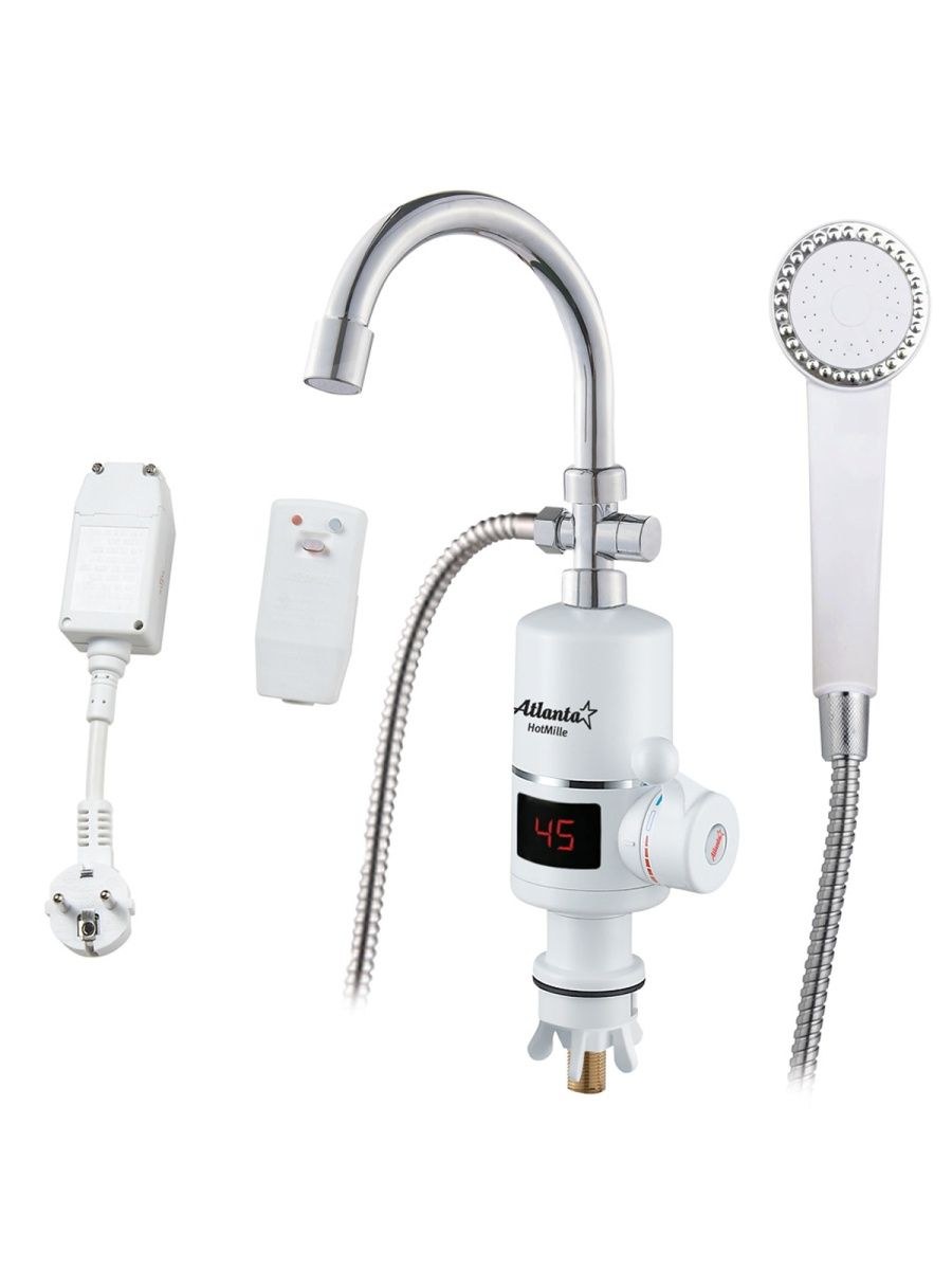 Водонагреватель проточный электрический Atlanta