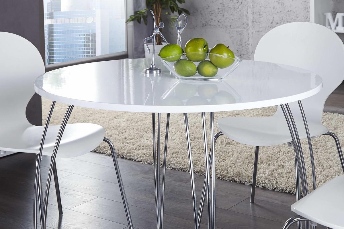 Стол перла. Aspect Round Dining Table.