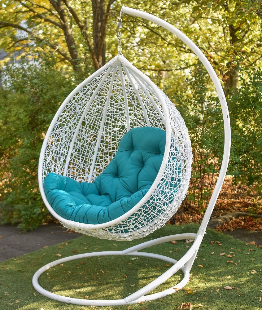 Садовая качель кокон