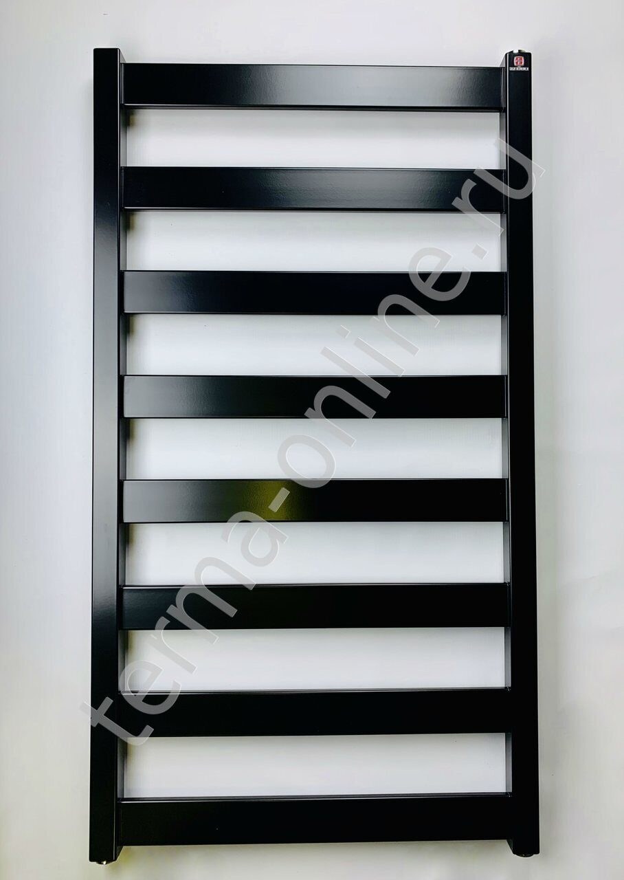 Полотенцесушитель электрический terma vivo 910x500 черный матовый