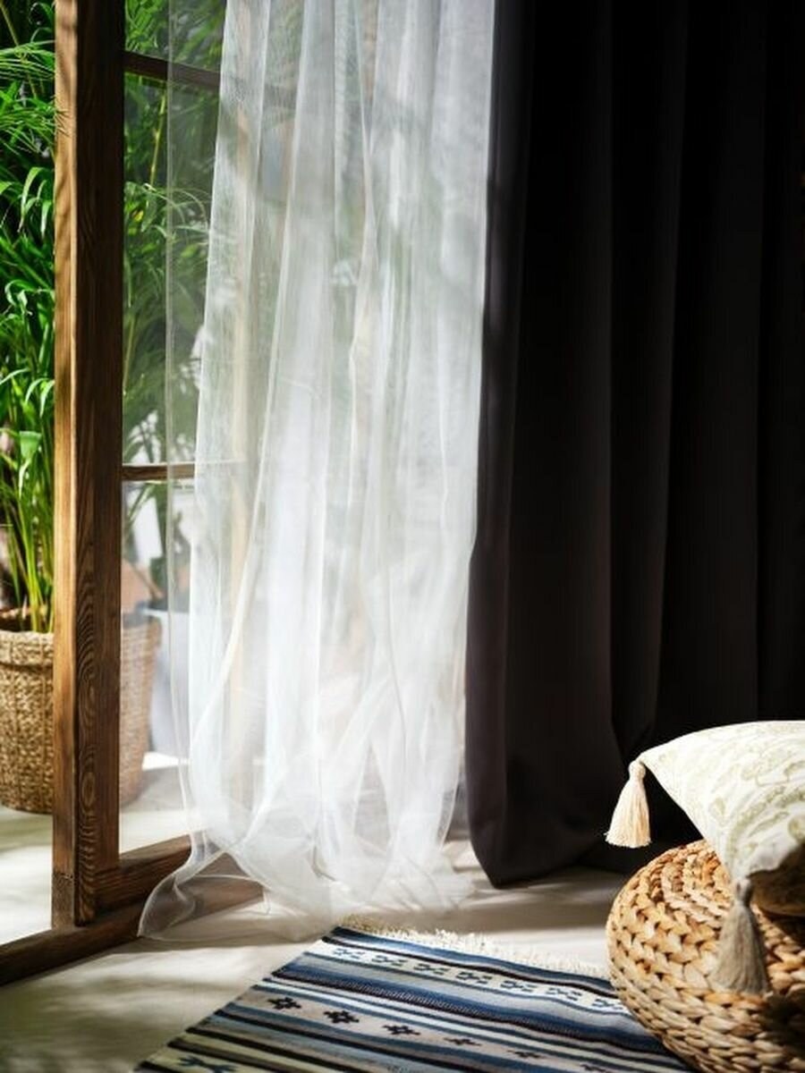 Тюль лилль в интерьере (69 фото)