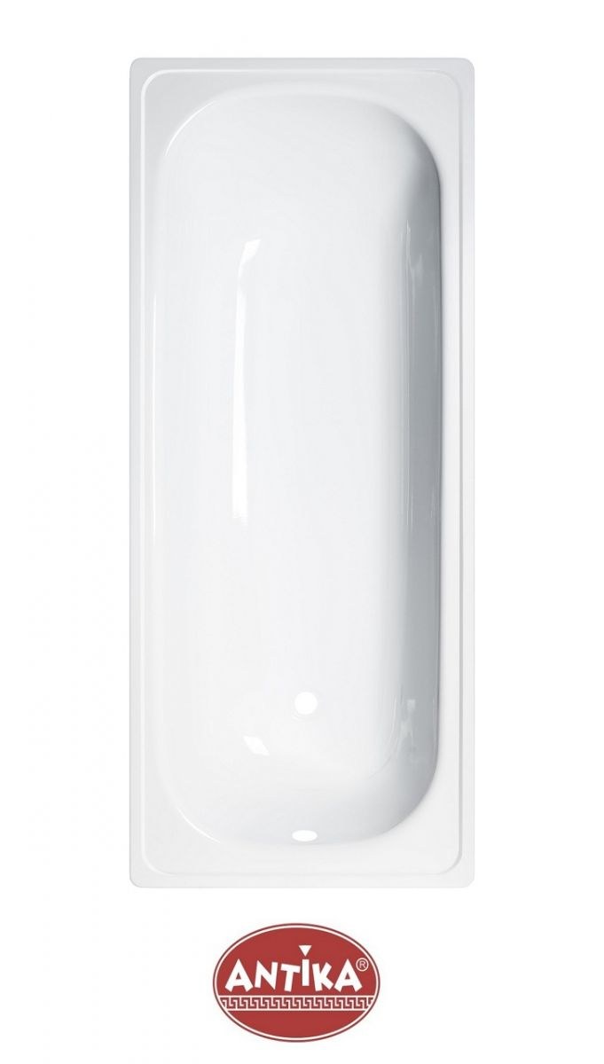 Ванна стальная 1,7*0,7*0,4 (виз) Антика "белая Орхидея" цв.белый (ор-01200)