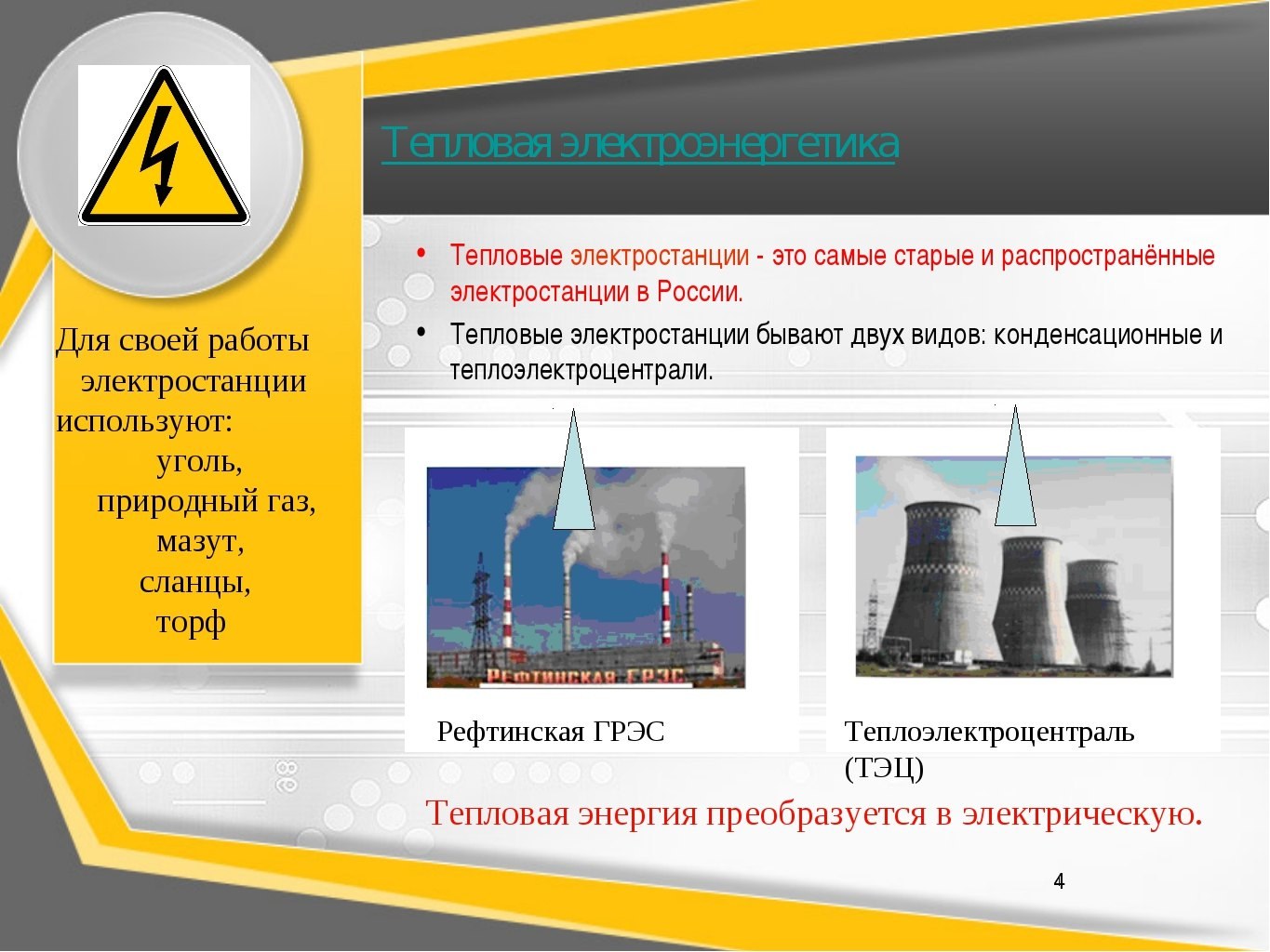 Какая из перечисленных электростанций тепловая. Тепловая Электроэнергетика России. Электроэнергетика ТЭС. Электроэнергетика презентация. Электроэнергетика презентация 9 класс.