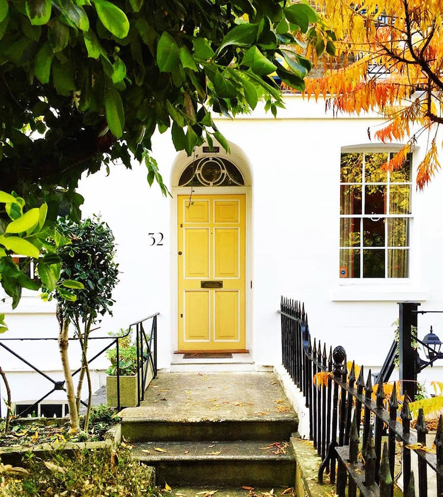 Даунинг-стрит 10 в Лондоне дверь