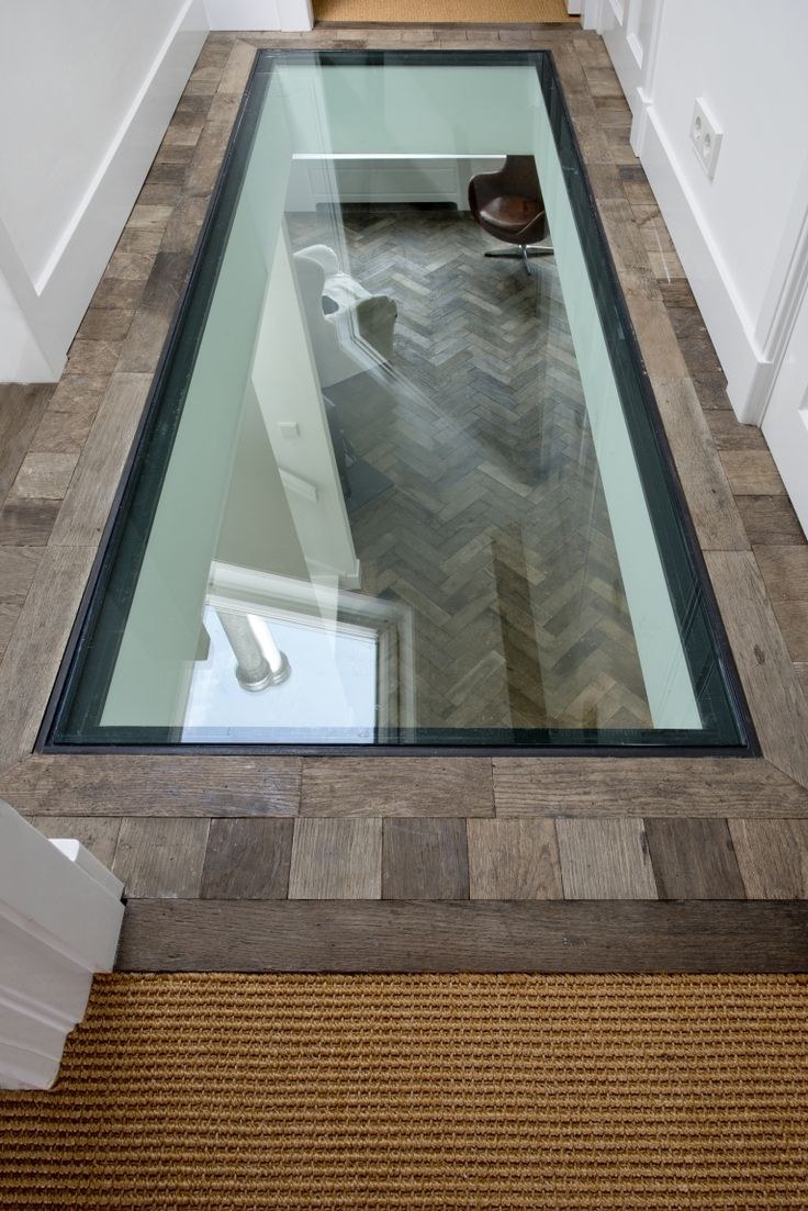 Стеклянный пол