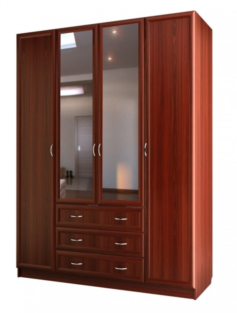 Шкаф 4х дверный Шатура