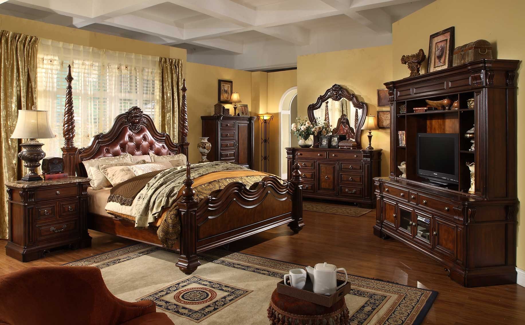 Классический комната мебель. Спальня Барокко красное дерево дворец. Спальня в старинном стиле. Красивая мебель. Спальня под старину.