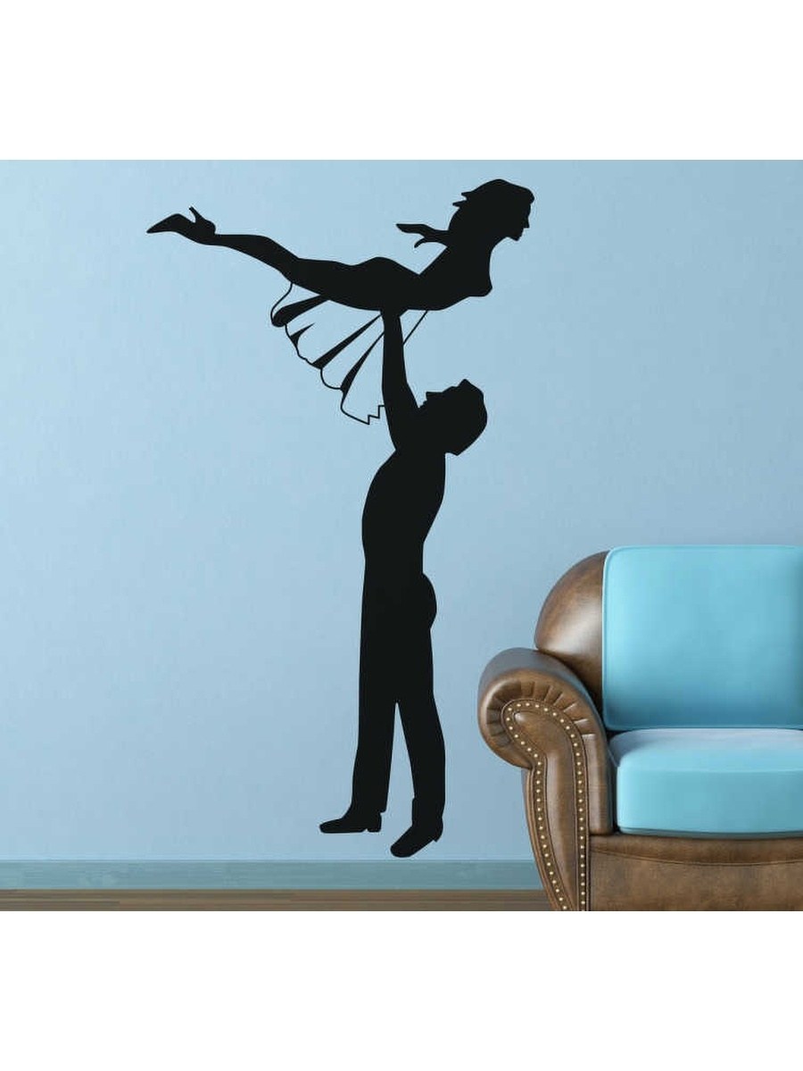 Интерьерная наклейка балерина
