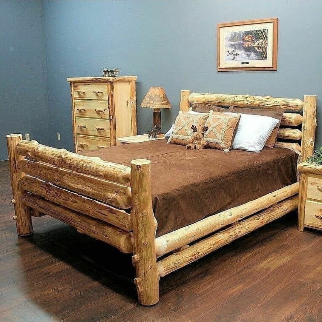 кровать двухспалка своими руками деревянная