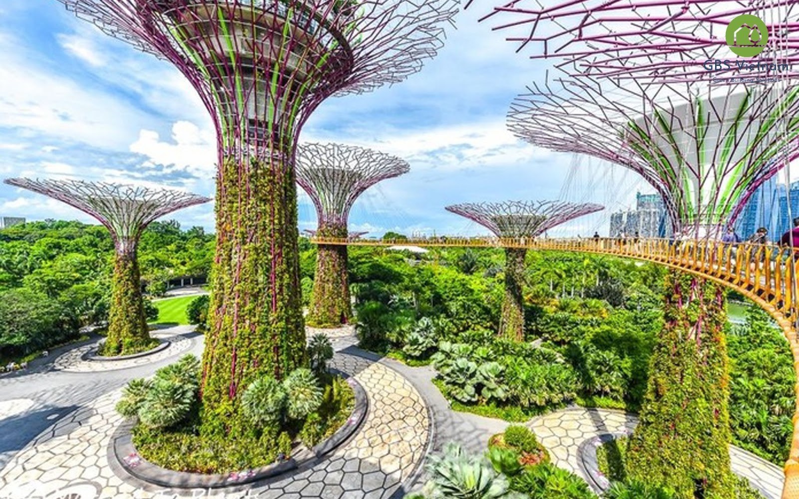 Future park. Роща супердеревьев Сингапур. Гарден Бэй Сингапур. Gardens by the Bay Сингапур. Сверхдеревья Сингапур.