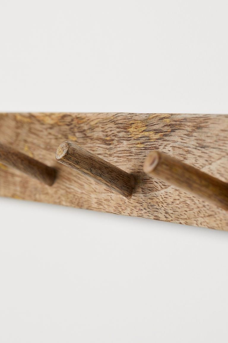 Вешалка HM Home деревянная