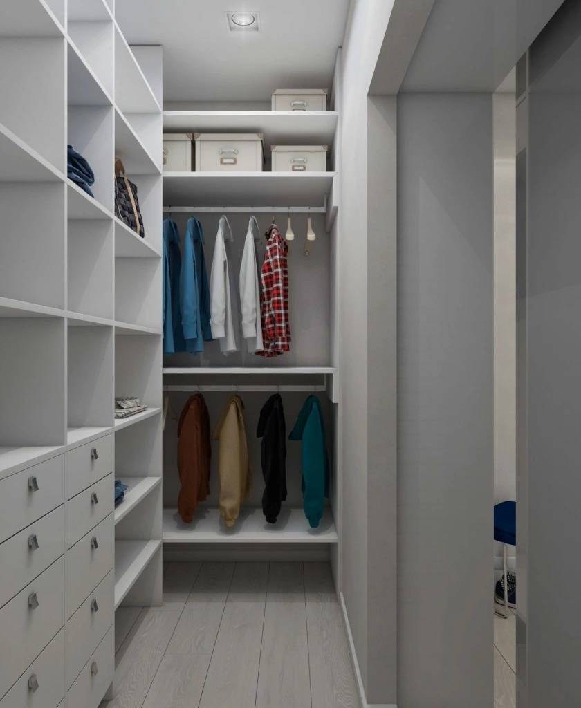 Гардеробная 4 метра