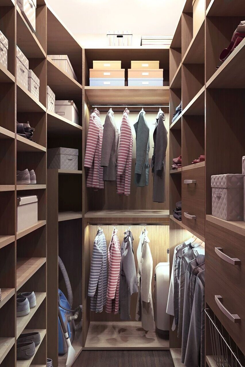 Гардеробная комната планировка 4кв м