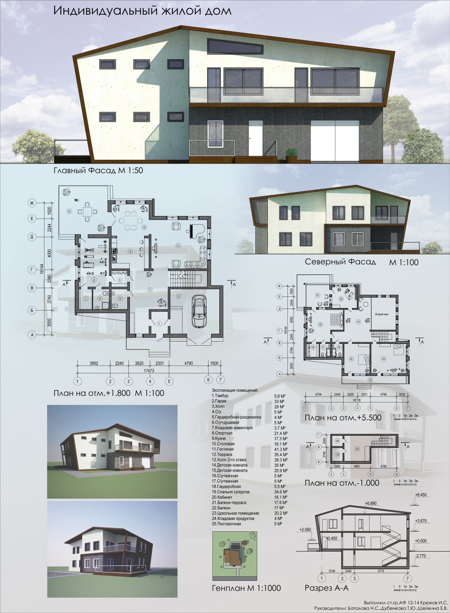Проекты жилых домов