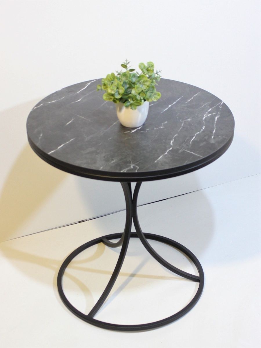 Стол круглый икеа альста новый металл стекло (73 фото)