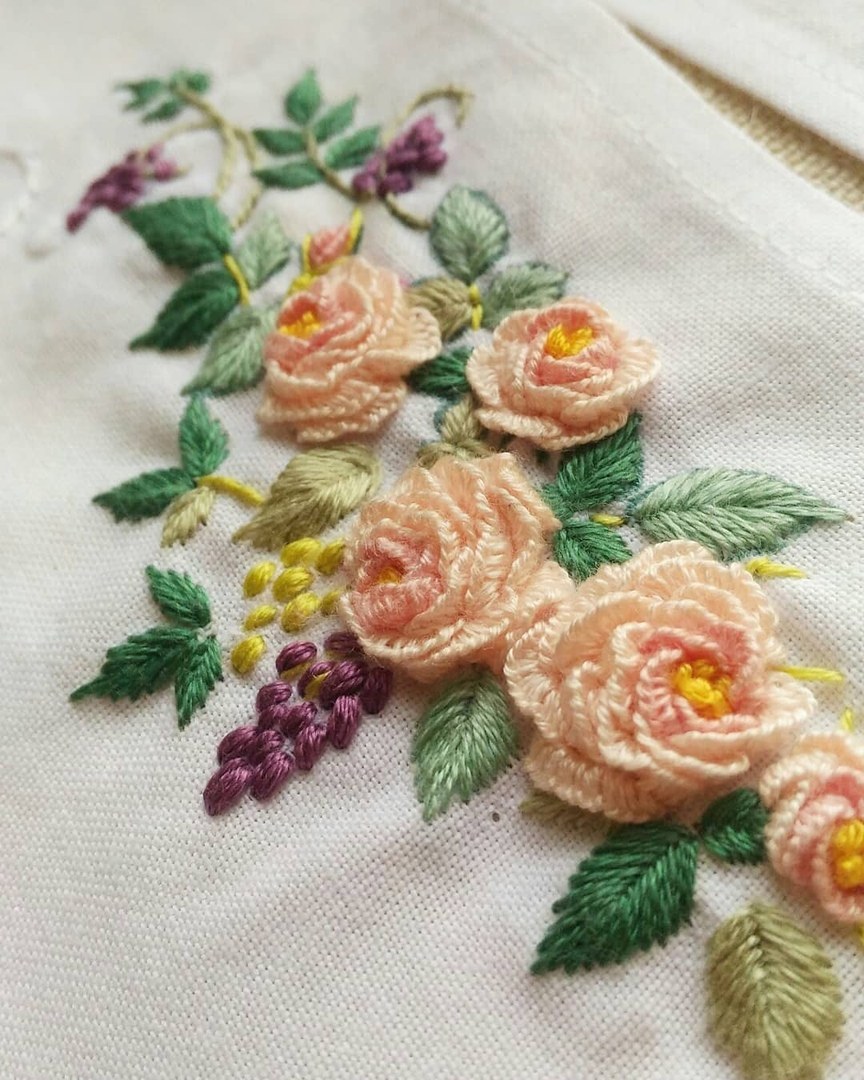 Ирландская вышивка рококо