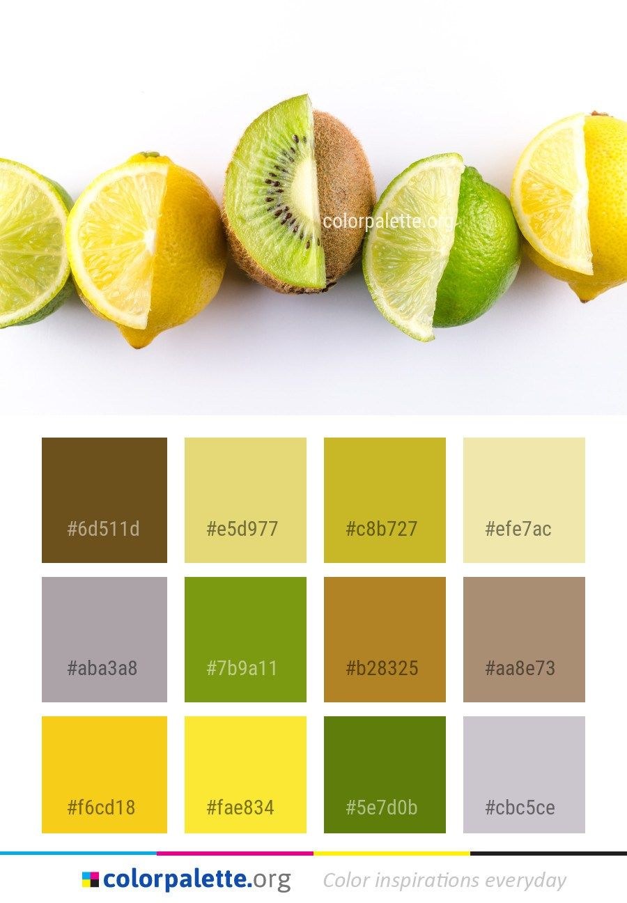 Сочетание цветов лайм