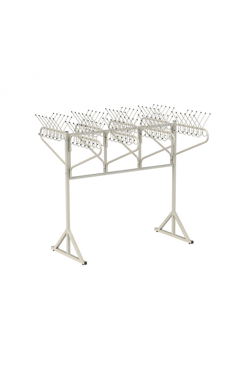 М163-02 вешалка гардеробная настенная с поворотными кронштейнами