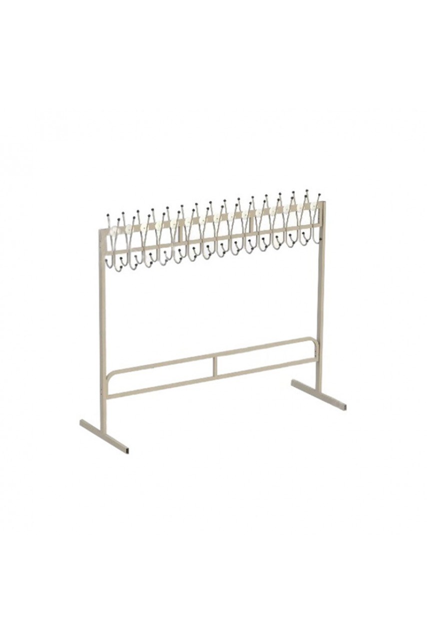 Вешалка гардеробная разборная 30 крючков