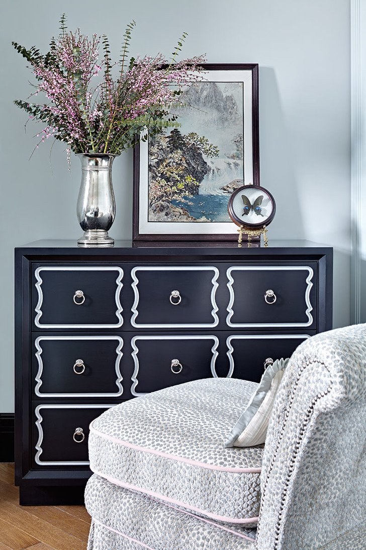 Белый комод Malm ikea