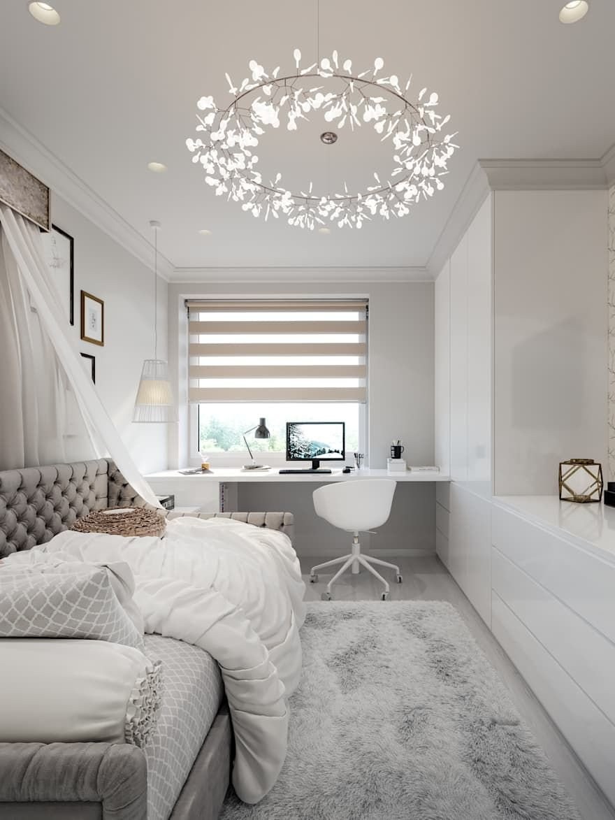 Комната в белом стиле