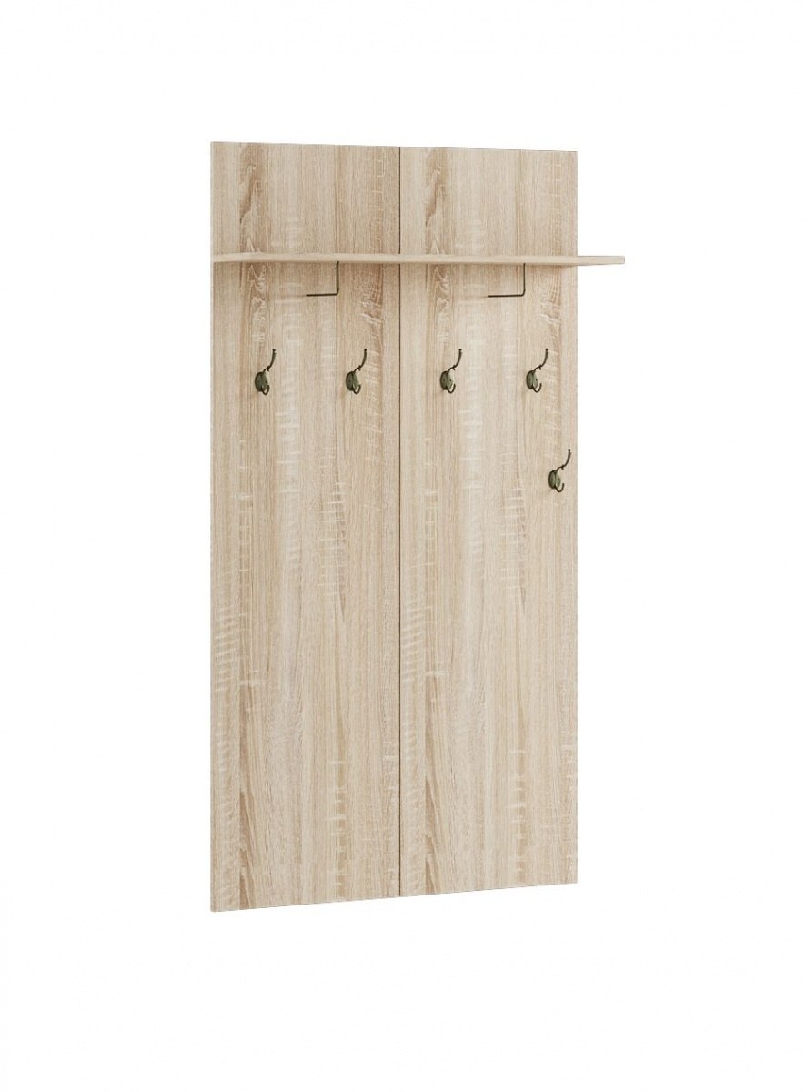 Прихожая "вешалка"600 дуб. Сонома (Термит)