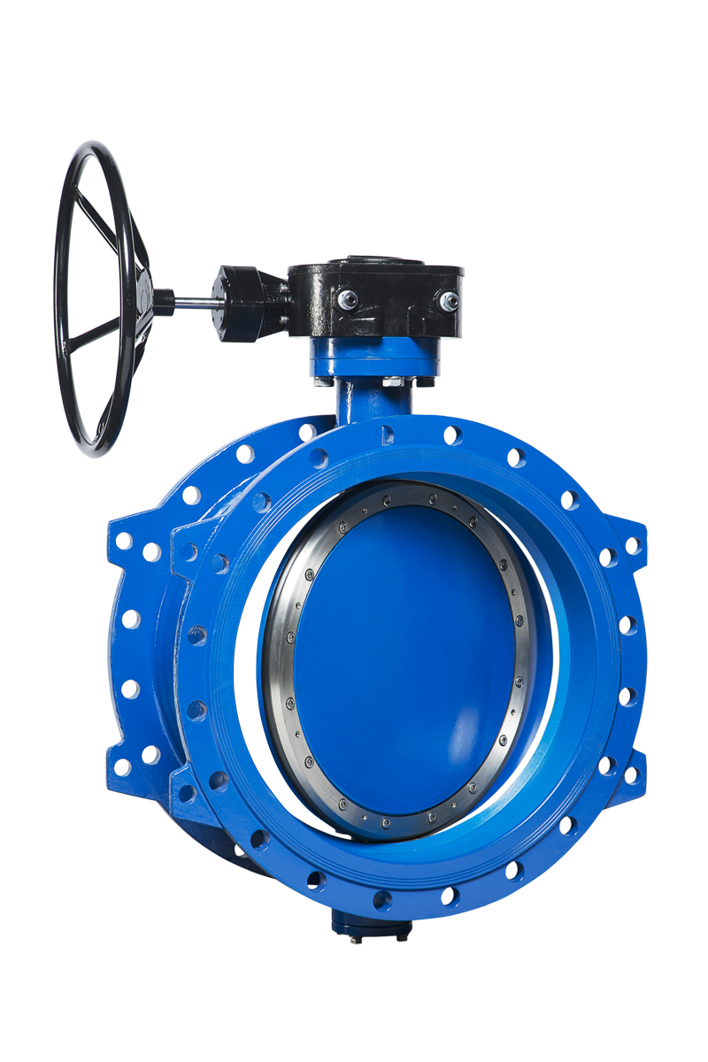 Затвор дисковый поворотный фланцевый ду200 с электроприводом auma