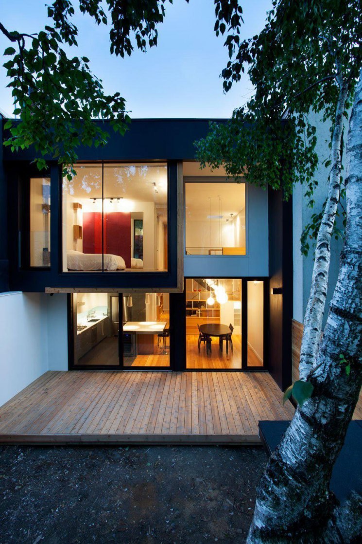 Современный небольшой домик