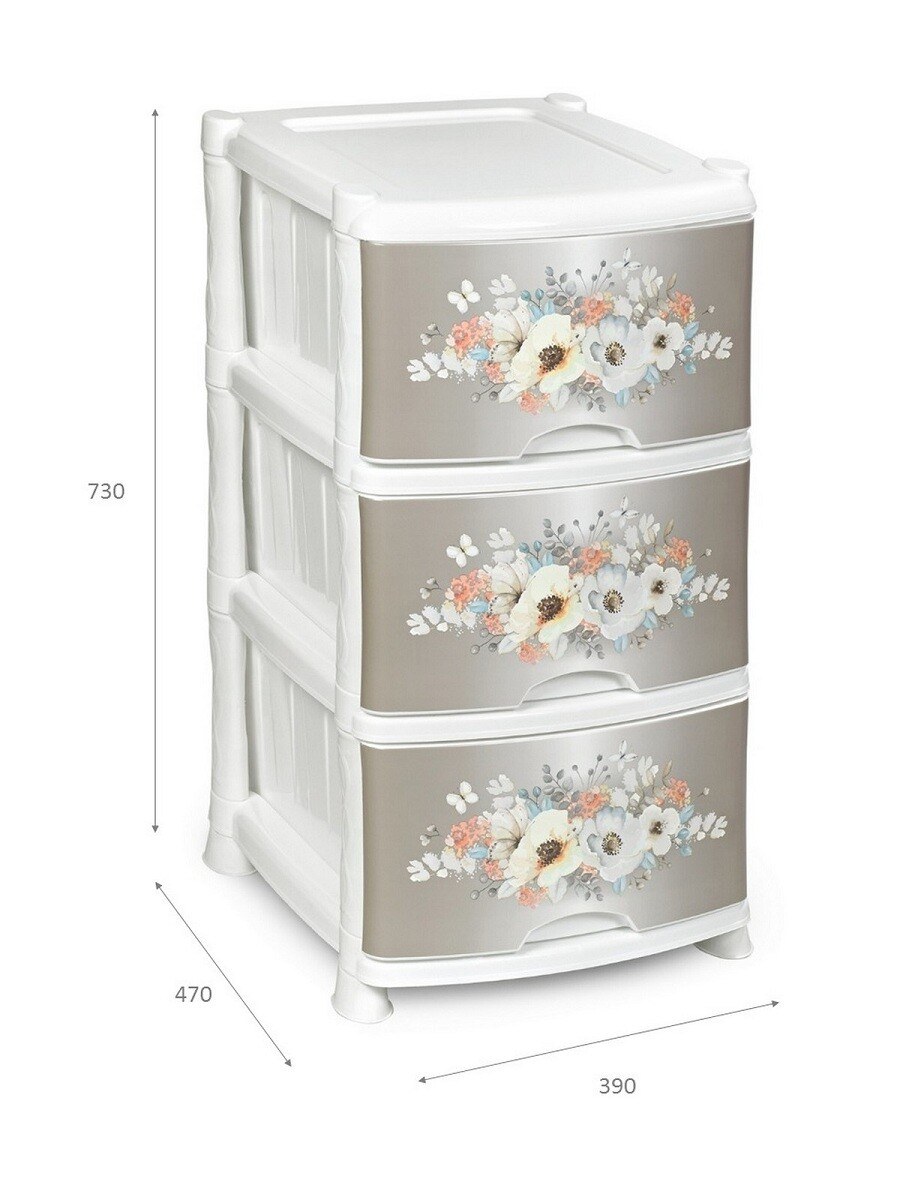 Комод пластиковый с ящиками (60 фото)