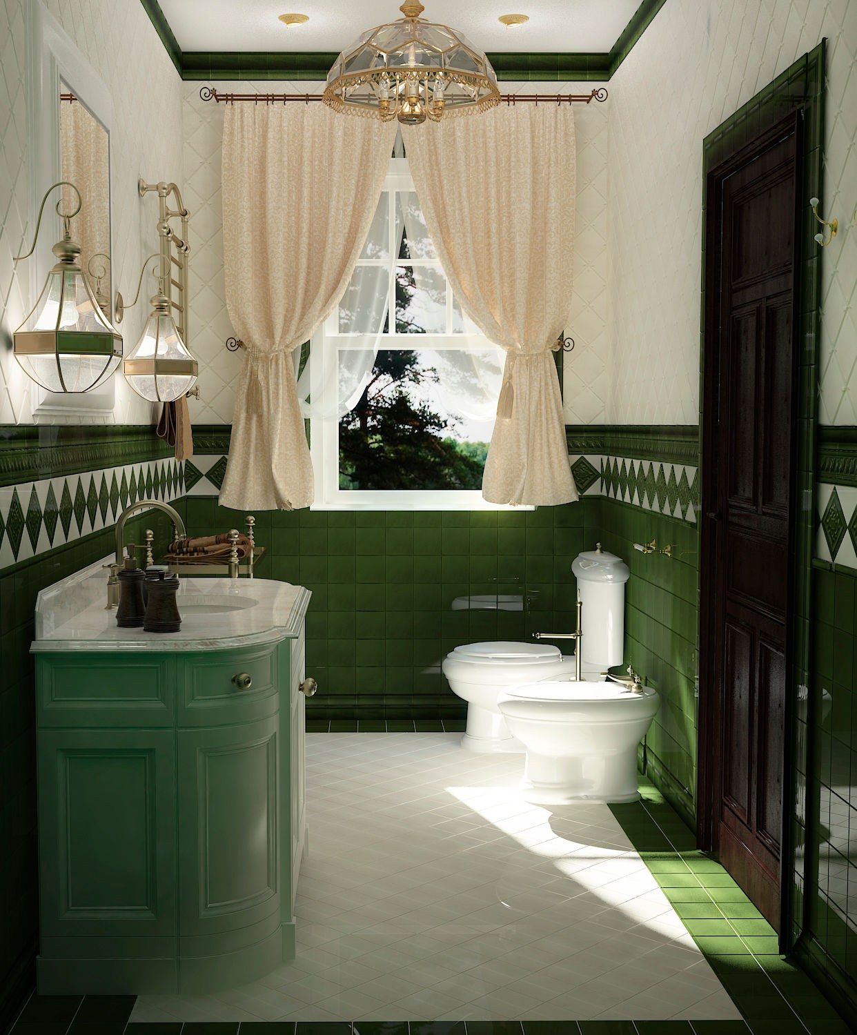 Туалет цвет зеленый. Victorian Green Rosbri плитка зеленая. Сталинский Ампир ванная. Ванна в стиле сталинский Ампир. Ванная в английском стиле.