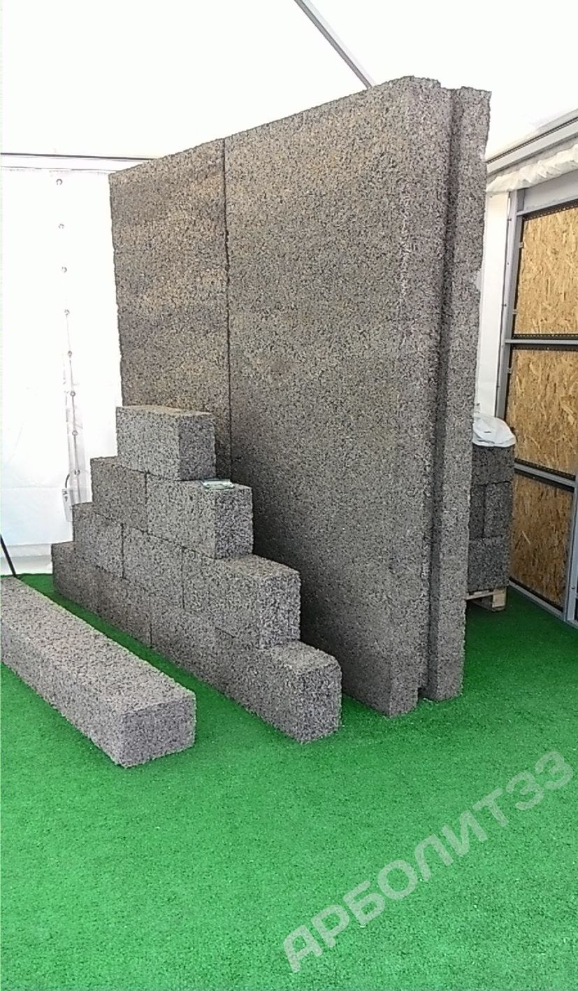 Арболитовые панели 300 мм